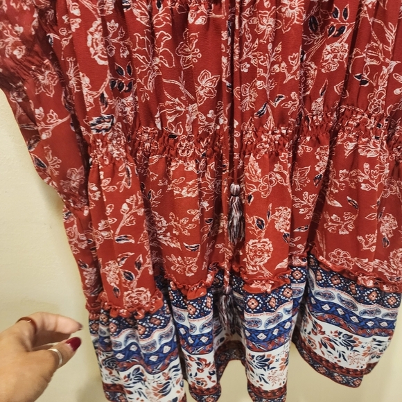 Knox ROSE sleeveless Boho floral top size XXL - Picture 4 of 13